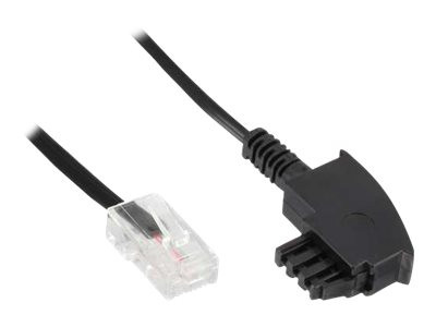 InLine® TAE-F Kabel für DSL-Router, TAE-F Stecker an RJ45 6m