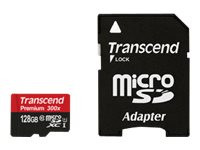 Transcend microSD128GB +1Ad Cl10UHS-I Pre, Speicherkarte