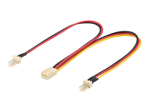 Kabel Strom Adapter 3pin Molex Y-Kabel Fan Power Cable