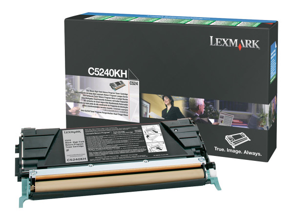 Lexmark Toner schwarz C5240KH für Lexmark-Drucker schwarz