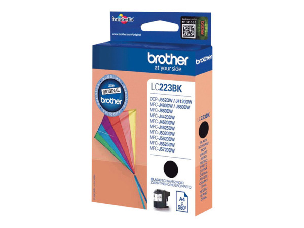 Brother Tinte schwarz LC-223BK