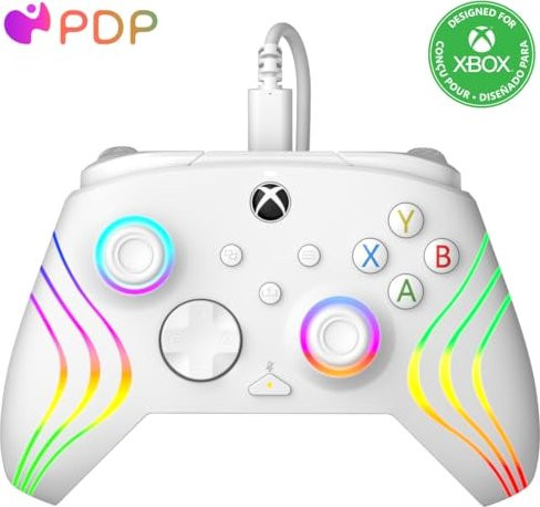 PDP Afterglow Wave Wired (weiß, für Xbox & PC)