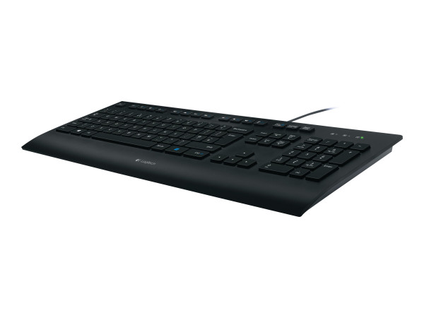 Logitech K280e Keyboard f. Bus US bk U schwarz