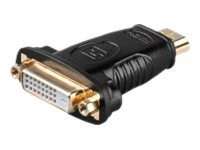 Goobay A 323 G (HDMI+ 19pin M/DVI-D 24+1pin F) HDMI - DVI-D