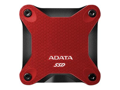 ADATA SSD 480GB External SD600Q rd U3.1 rot, USB 3.1