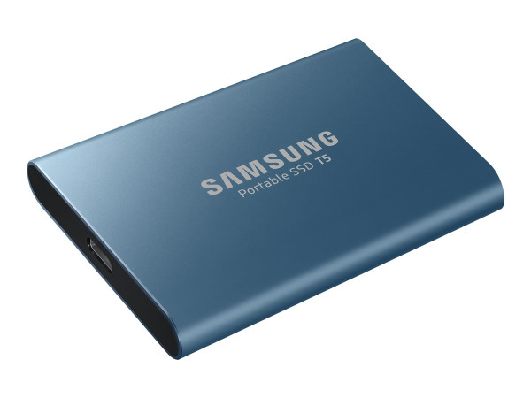 Samsung SSD 500GB Portable T5 USB3 SAM blau, USB