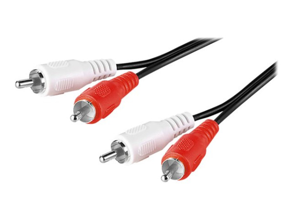 Goobay AVK 128-2000 20.0m Audio-Video-Kabel 20,0 m 2 x