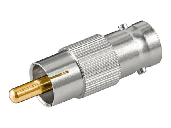 Goobay NC 1524 RCA M - BNC F BNC-Kupplung > Cinchstecker mit