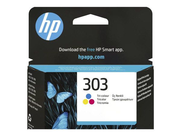 HP Tinte dreifarbig Nr. 303 (T6N01AE)
