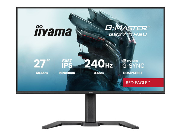 Iiyama G-Master GB2771HSU-B1 Red Eagle (68.6 cm (27 Zoll),