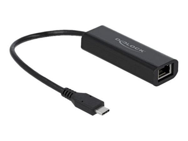 DeLOCK Adap. USB 3.0 Typ-C>2,5 RJ45 | Gigabit LAN