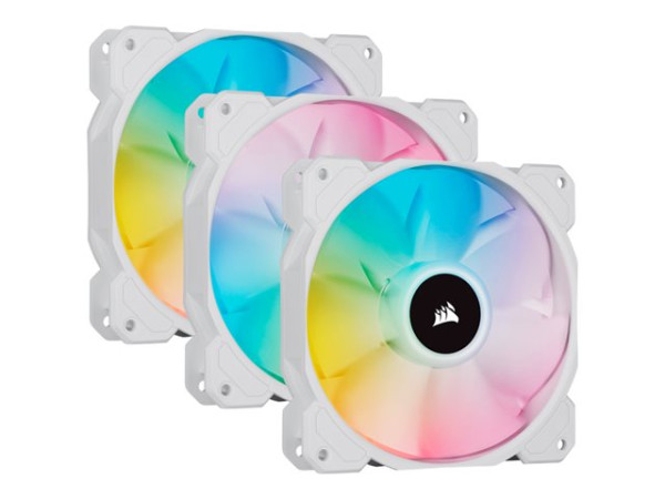 Corsair iCUE SP120 RGB E 3x wh120x120x25 |