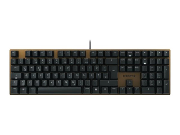 Cherry KC 200 MX (schwarz/bronze, DE-Layout, Cherry MX2A