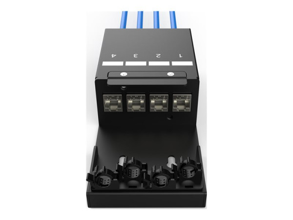 Digitus Digitus Konsolidierungspunkt-Box 4P Keystone m.