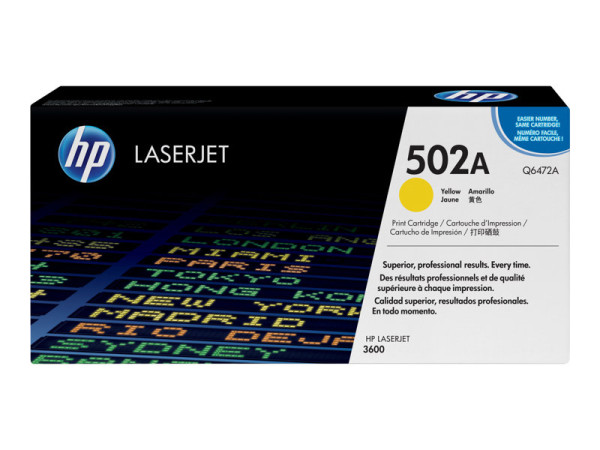 Toner HP Q6472A LJ 36xx yellow (ca. 4000 S.)