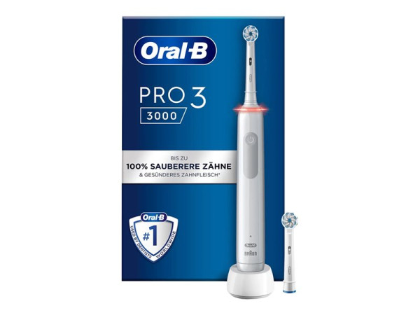 Braun Oral-B Pro 3 3000 Sensit Clean JAS22 wh white weiÃŸ