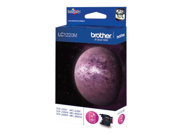 Brother LC1220M Tintenpatrone magenta, 300 Seiten ISO/IEC