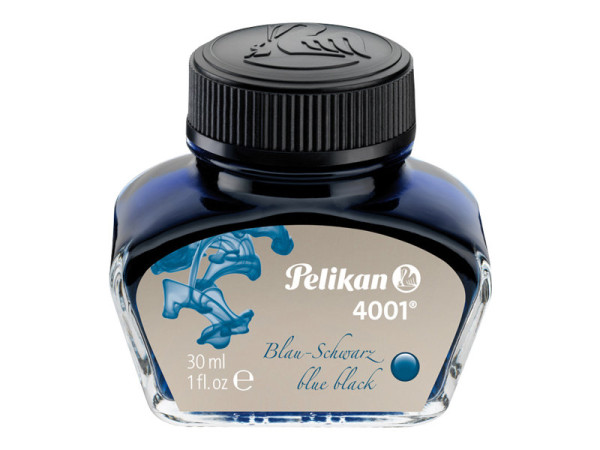 Tinte Pelikan 4001 blau-schwarz 30ml