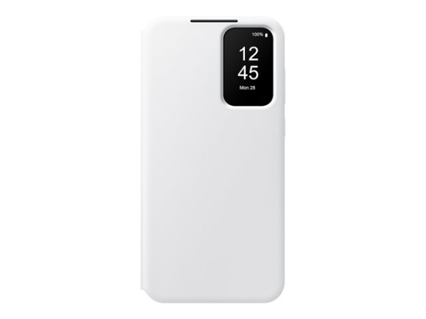 Samsung Smart View Wallet Case (weiß, Samsung Galaxy A55