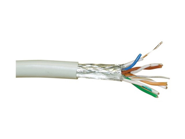 InLine Verlegekabel, SF/UTP, Cat.5e, AWG24 CU, 50m