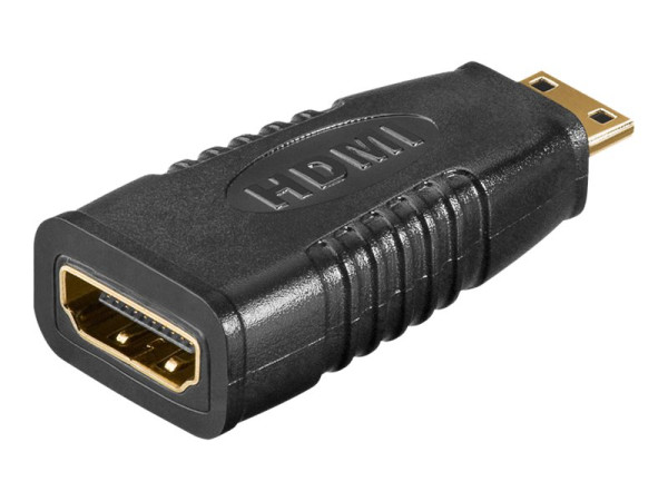 Goobay A 350 G (HDMI+ F/HDMI+ MINI M) HDMI+-Adapter HDMI+ A