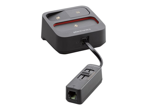 Plantronics MDA105 QD USB-A Analog-Switch (schwarz,