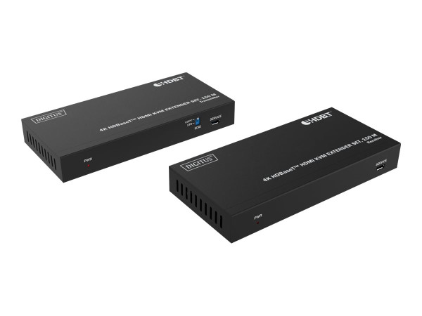 Digitus Digitus 4K HDBaseT? HDMI KVM Extender Set, 150 m