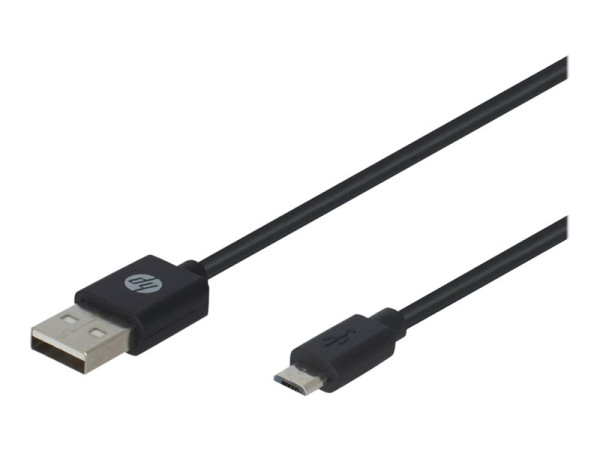 HP USB A -> Micro USB bk 1,0m | 38761 schwarz,