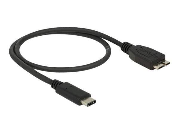 DeLOCK Kabel USB 3.1 Stecker C > Stecker micro B, Adapter
