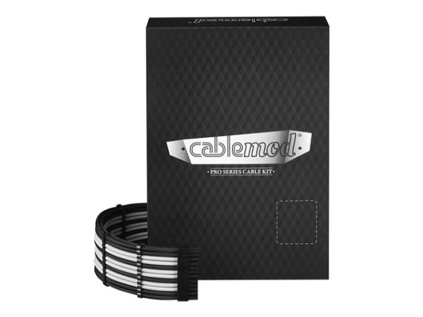 CableMod PRO C-Series Kit RMi,RMx bk/wh | ModMesh