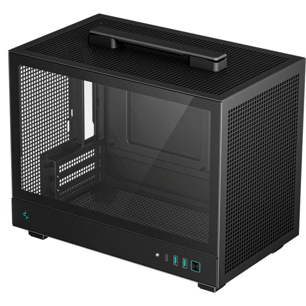 Deepcool CH160 (schwarz, Tempered Glass)