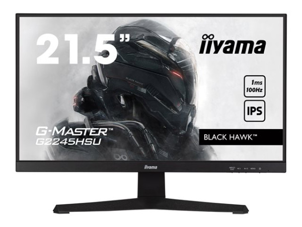 Iiyama G-Master G2245HSU-B1 (55 cm (21 Zoll), schwarz,