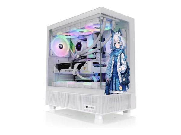 Thermaltake View 270 SP Edition Snow White (weiß, Tempered