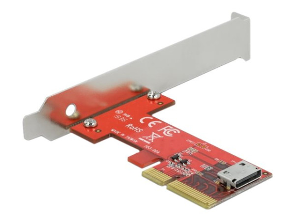 DeLOCK PCIe x4>1x int. OCuLink SFF-8612 | Low