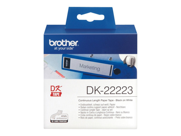 Verbrauchsmaterial Brother P-Touch DK22223, Endlos-Etikett