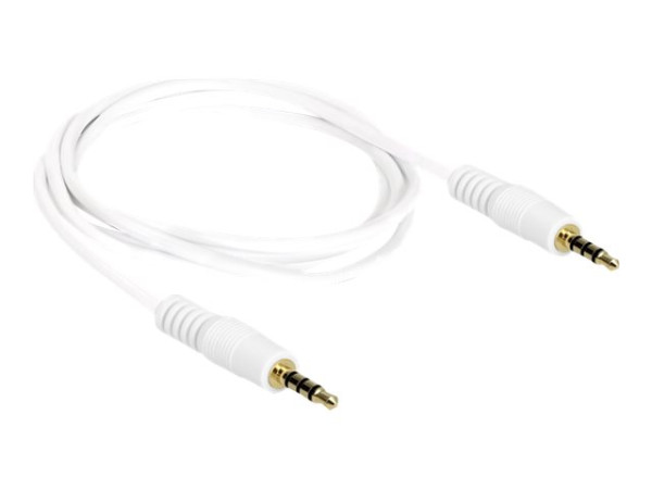 DeLOCK Audiokabel Klinke 3,5mm 4Pin > 3,5mm Stecker 4Pin,