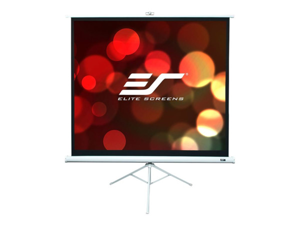 Elite Screens Stativ Beamerleinwand 1:1 203*203cm wei