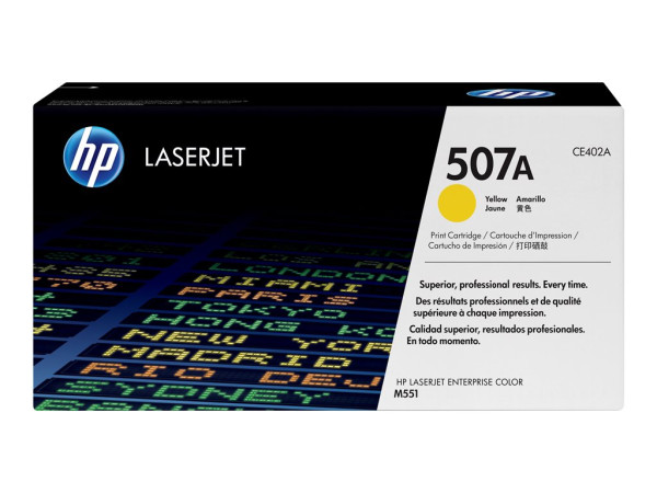 Toner HP LJE500 Color M551n yellow CE402A