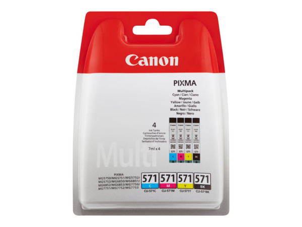 Canon Tinte Valuepack CLI-571 Tinte