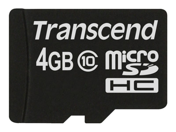 Transcend microSD 4GB Cl10SDHC