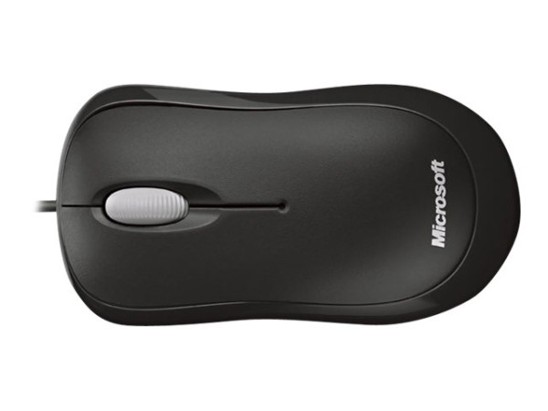 Maus Microsoft Ready Mouse (schwarz) schwarz USB 3 Tasten