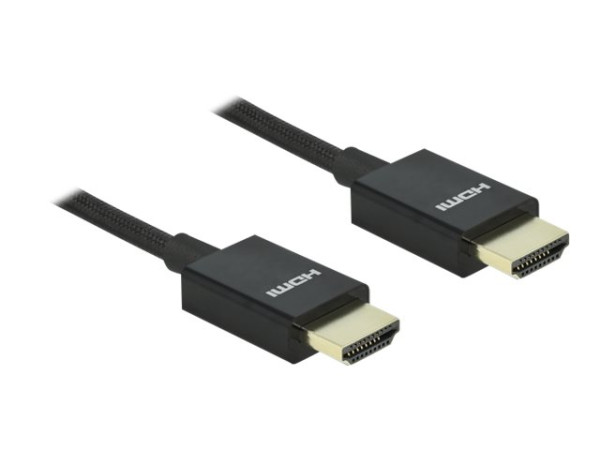 DeLOCK Koaxial. HDMI 48Gbps 8K 60Hz 2m | 85385