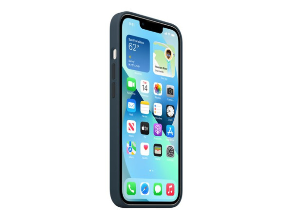 Apple Silikon Case iPhone 13 bu | mit