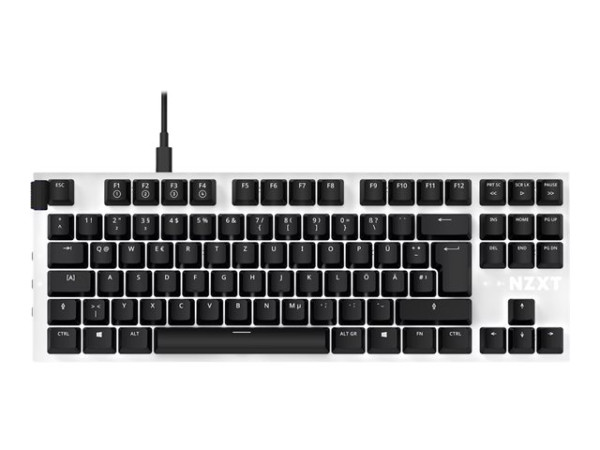 NZXT FUNCTION TENKEYLESS wh | KB-1TKDE-WR