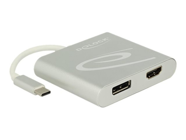 DeLOCK USB Type-C > HDMI + DP 4K | Splitter 30hz