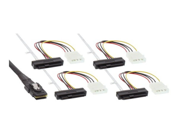 Kabel - SAS 0,75 m SFF-8482- SFF-8087