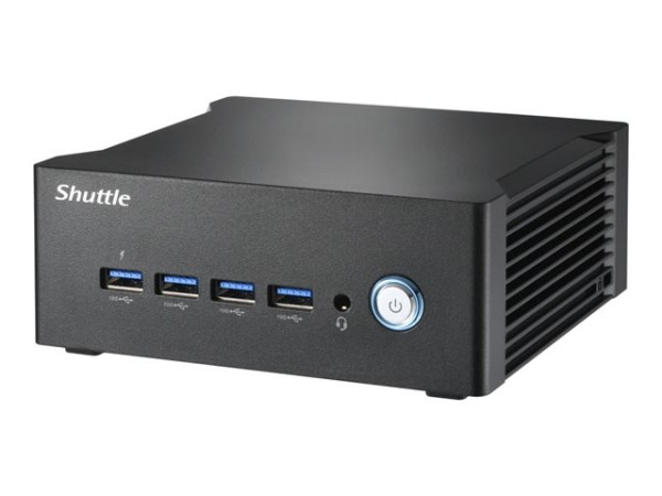 Shuttle XPC nano NT10H5 (schwarz, ohne Betriebssystem)