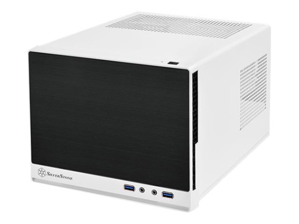 SilverStone SST-SG13WB, Tower-Gehäuse schwarz/weiß