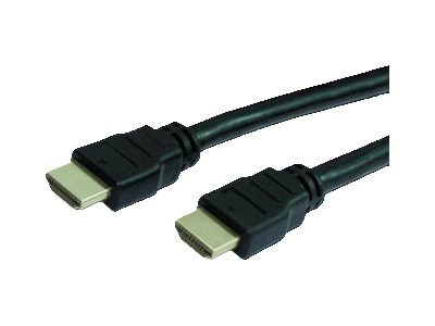 HDMI-Kabel MediaRange 1.4 Gold Connector,1,5m,black,Ethernet