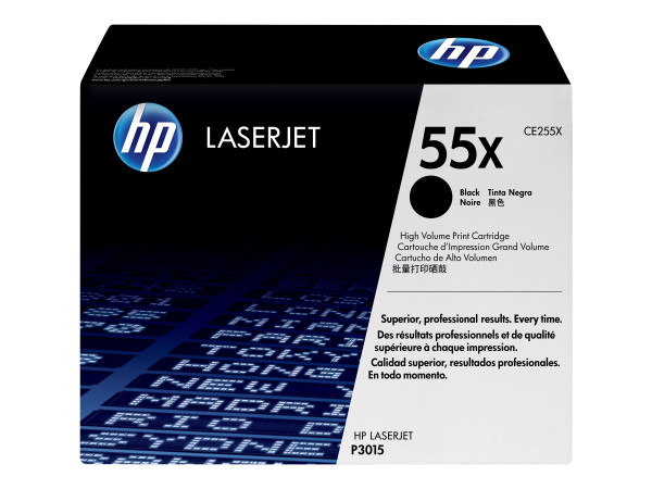 Toner HP CE255X ca.12500 Seiten schwarz